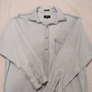 Vintage club room denim long sleeve
